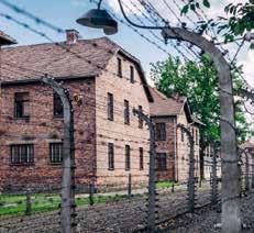 Miejsce Pamięci i Muzeum Auschwitz - Birkenau. Były niemiecki nazistowski obóz koncentracyjny i zagłady Auschwitz stało się dla świata symbolem wojny, terroru, ludobójstwa i Holokaustu.