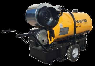NAGRZEWNICE OLEJOWE Z ODPROWADZANIEM SPALIN BV 0 13CR z wentylatorem