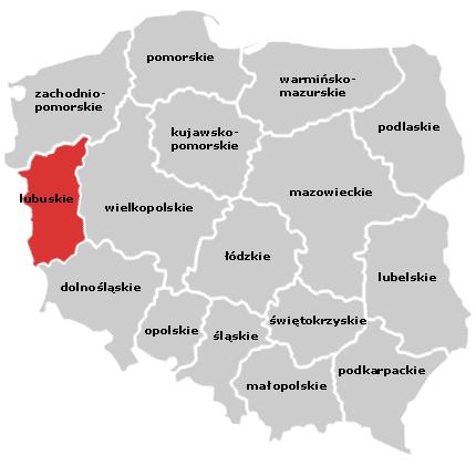 4 Charakterystyka województwa Województwo lubuskie jest terenem położonym na zachodnim krańcu Polski, zamieszkiwanym przez ponad 1 020 tys. osób.