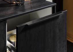 Eiche-schwarz (ART) Schwarz (ART) AV 6000 PG3 Mattlack AV 5090 PG7 Designglas AV 5095 PG7 Designglas matt