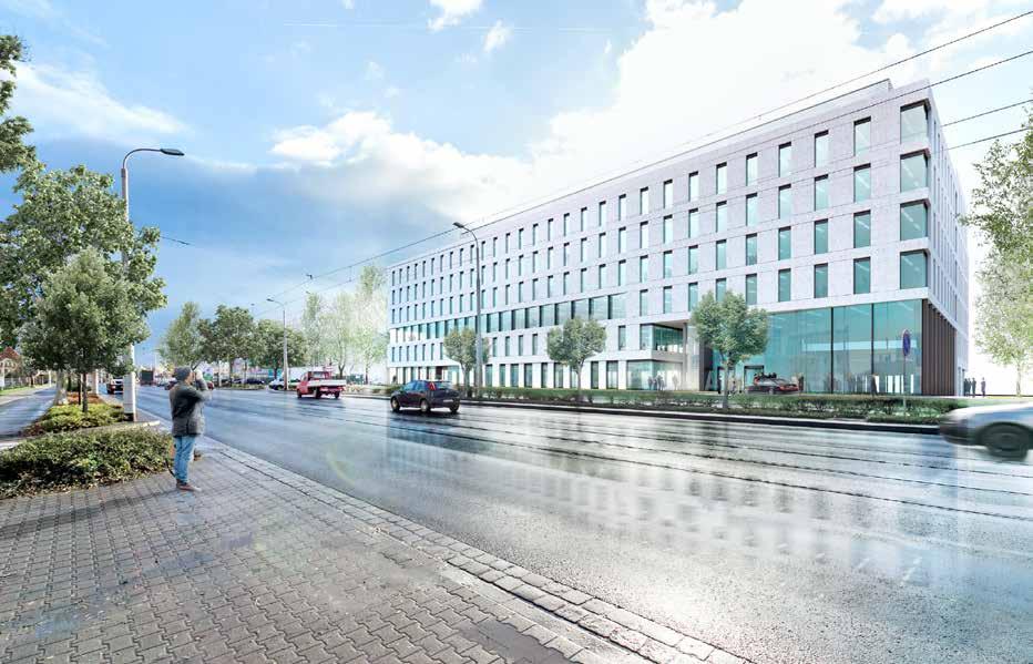 DLA BIZNESU W bezpośrednim sąsiedztwie aparthotelu powstanie nowoczesny biurowiec.