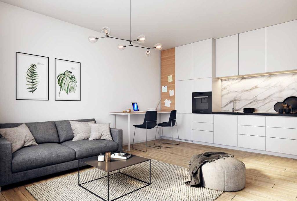 STANDARYZACJA Apartamenty w Krakowska 37 zostaną odpowiednio dopasowane pod względem wielkości - od