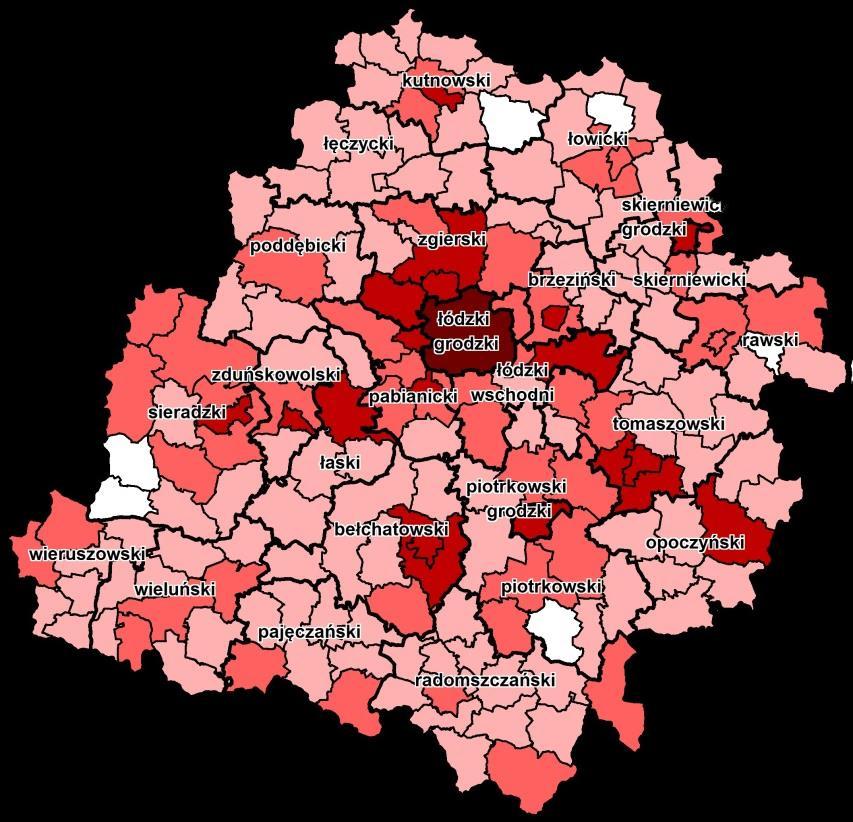 w ramach programów krajowych (POIG, POIiŚ, POKL, POWER) - 389-1 - 4-400 Liczba projektów zakończonych w latach