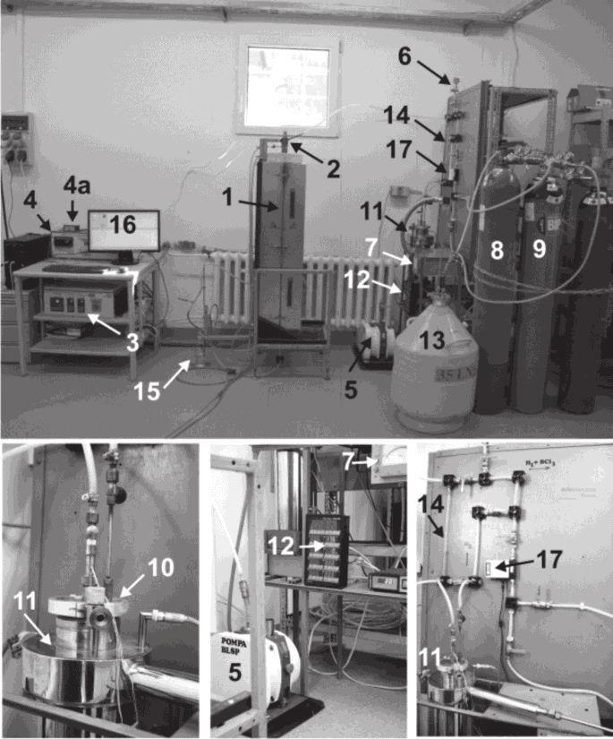 The gas boriding in atmosphere used in this study was previously described [20, 21]. The devices used for gas boriding were shown in Figure 1.
