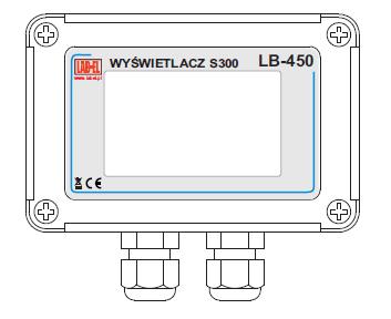 Instrukcja obsługi wyświetlacza LB-450 4 LB-450HR podświetlenie czerwone o LB-450V przewody we/wy na dole obudowy LB-450VA podświetlenie żółte LB-450VB podświetlenie niebieskie LB-450VG podświetlenie