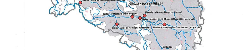 chronionych, które są wrażliwe na eutrofizacje wywołaną zanieczyszczeniami ze źródeł komunalnych. Rysunek 13.