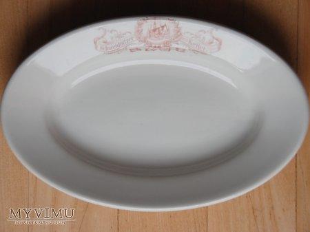 Półmisek z restauracji Schweidnitzer Keller 209-0-02 Półmisek z restauracji