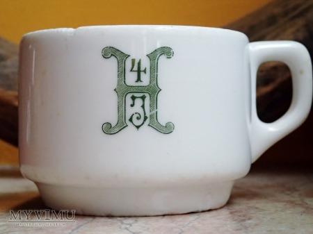 Filiżanka H4J (Hotel Vier Jahreszeiten) - Breslau 209-0-02 Filiżanka H4J (Hotel Vier Jahreszeiten) -