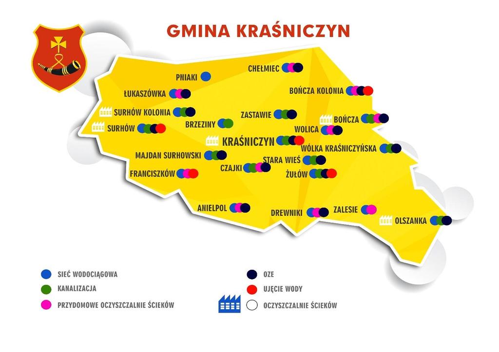 wysypisko odpadów stałych w Wincentowie przez firmę zewnętrzną A-Zet EKO, 22-300 Krasnystaw, ul. Kłodowskiego 54, w ramach podpisanej umowy.