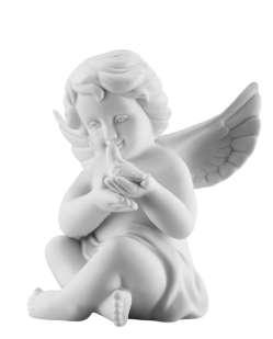 Anioły z porcelany Anioł z gołąbkiem* Anioł w