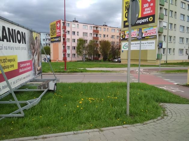 Ścieżka rowerowa ma już swoją kontynuację więc nie ma potrzeby