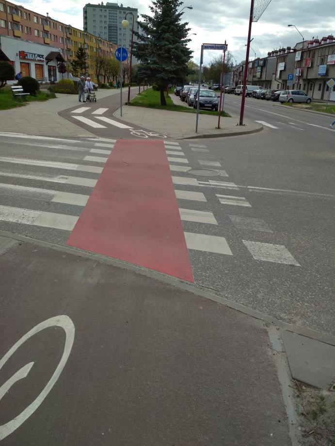 poprzez montaż dodatkowego podwyższonego krawężnika. 4.
