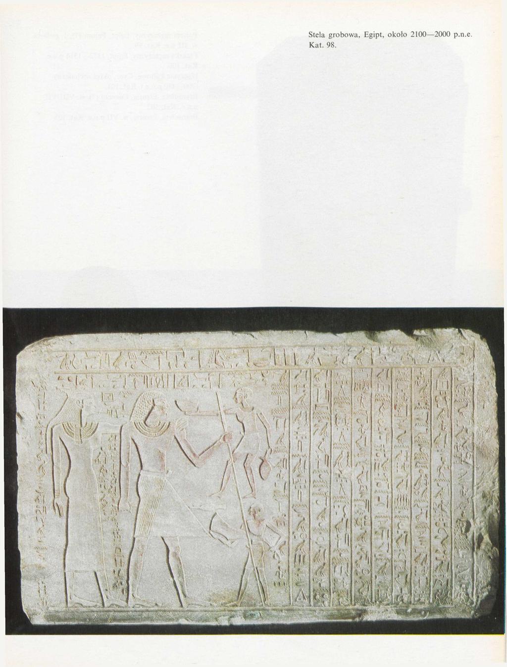 Stela grobowa, Egipt,