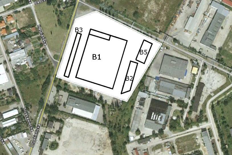 2 Usytuowanie poszczególnych budynków, ródo: maps.