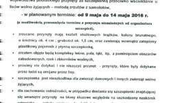 Przynęty ze szczepionką do zwalczania