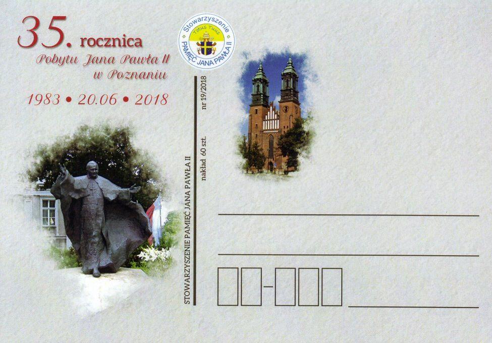 35.rocznica Pobytu Jana Pawła II w Poznaniu. 1983 * 20.06 * 2018.