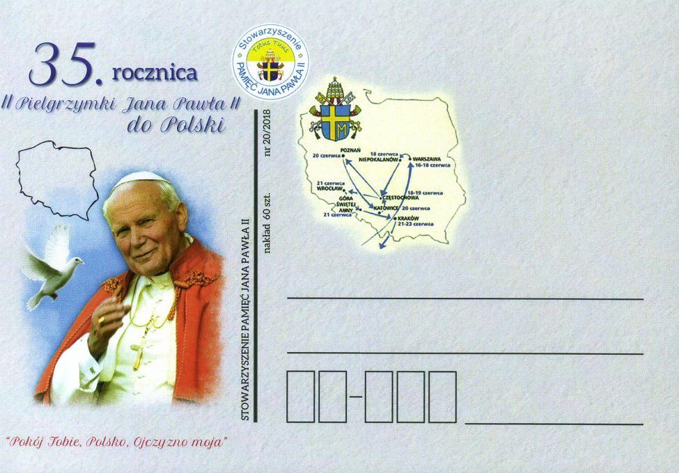 nr 20/2018. 35.rocznica II Pielgrzymki Jana Pawła II do Polski.