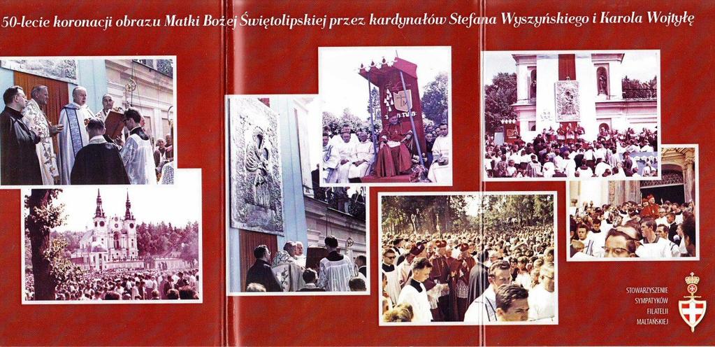Fex-06 2018 50-lecie koronacji obrazu Matki Bożej Świętolopskiej przez kardynałów Stefana Wyszyńskiego i Karola Wojtyłę.