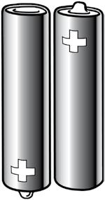 2 x 1,5V ogniwa Mignon alkalicznych, wielkość AA, LR6 Mignon AA LR6 W przypadku dłuższego