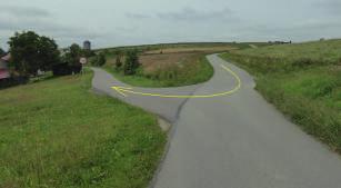 i Bystrzycę, potem dojście około 600 m.