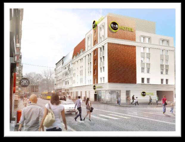 B&B Hotel Katowice Centrum ul. Sokolska 4, 40-086 Katowice O hotelu: Hotel oferuje zakwaterowanie w sercu Katowic, niedaleko Dworca Głównego PKP i centrum handlowego Galeria Katowicka.