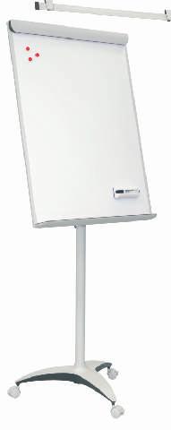 flipcharty Flipchart z ramionami Professional Memoboards - rozmiar powierzchni tablicy 68x105 cm - z dwoma metalowymi ramionami -