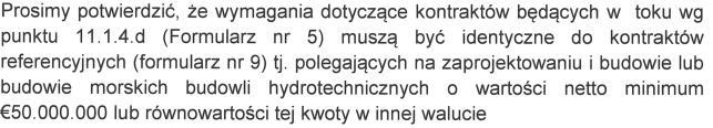 35 Nie. Wymagane jest przedłożenie tłumaczenia pełnych sprawozdań finansowych w języku polskim LUB angielskim. Patrz odpowiedź na pytanie 12.