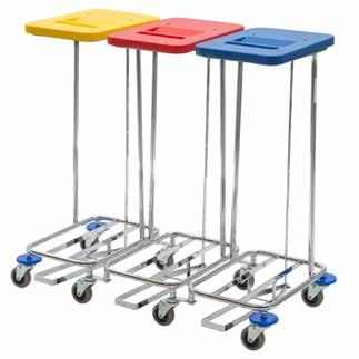 wózek do transportu bielizny potrójny 10643802 Wymiary: 108 x 46 x 96 cm