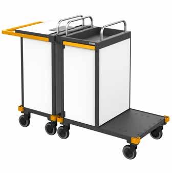 1646106 1x Wiadro 6 l, niebieskie 1642601 1x Wiadro 6 l, czerwone 1642602 1x Wiadro 6 l, zielone 1642604 1x Wiadro 6 l, żółte 1642605 1x Mocowanie do odkurzacza do płyty M 16361 3x Pojemnik 15 l,