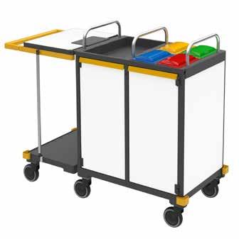Stabilizator (lewy) gładki, antracyt 1654206L 2x Stabilizator (prawy) gładki, antracyt 1654206R 2x Listwa narożna profilowana, antracyt 1670006 1x Pojemnik 5 l, antracyt 1646106 1x Pokrywa do wiadra