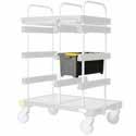 TOOLS WÓZKI DO SPRZĄTANIA EQUIPE opak. Pojemnik 5 l, antracyt 1646106 1 Wymiary: 35 x 50 x 7 cm (szer, x gł, x wys,) WÓZKI DO SPRZĄTANIA Pojemnik 10 l 16403.