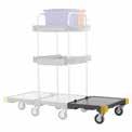 EQUIPE HOTELOWY TOOLS WÓZKI DO SPRZĄTANIA opak. AKCESORIA PODSTAWY WÓZKA Zestaw odbojników Equipe (4 szt.) 16566.. 1..02.