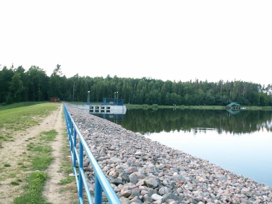 Tereny nad sztucznym jeziorem koło Jeżewa są bardzo dobrym miejscem do zlokalizowania placu