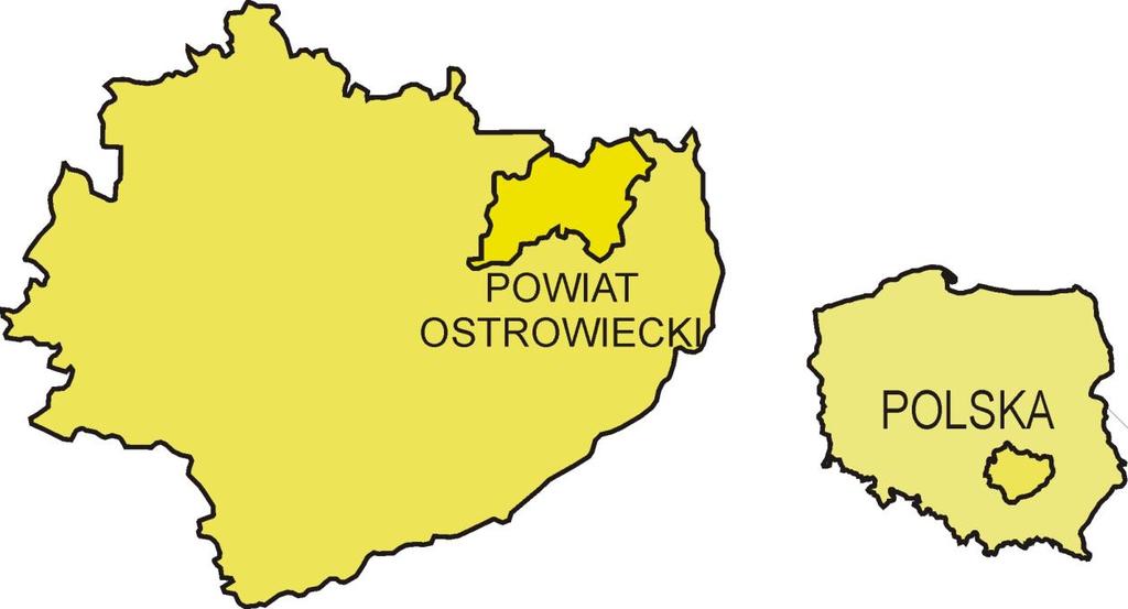 Green Key Powiatowy Program Opieki nad Zabytkami dla Powiatu Ostrowieckiego Jędrzejowice, Jędrzejów, Kosowice, Magonie, Miłków, Mirkowice, Mychów, Mychów Kolonia, Nowa Dębowa Wola, Podszkodzie,