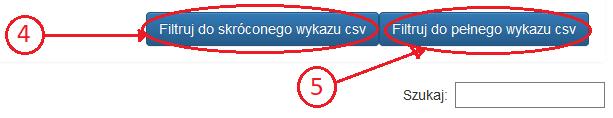 UWAGA Przycisk Sprawdź błędy rejestracji sprawdza tylko dane zapisane na serwerach KBW, czyli aby zasymulować rejestrację, trzeba wcześniej zapisać dane. 8.2.