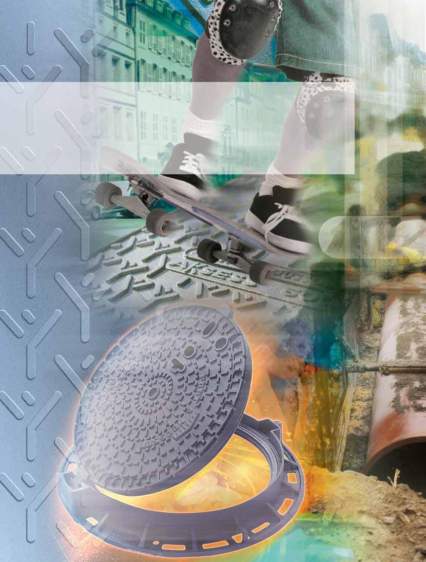 Uzbrojenie drogowe Saint-Gobain PAM Włazy Spis treści Włazy kanałowe 3 Kraty ściekowe 15 Strona Nr grupy Klasa uzbrojenia Miejsca zainstalowania 1 A 15 Drogi używane wyłącznie przez pieszych i