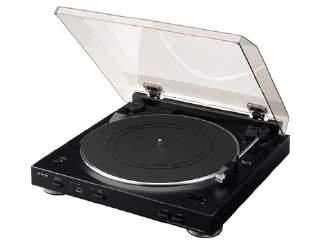DP-200USB Automatyczny gramofon analogowy z koderem mp3 złącze USB umożliwiające łatwy zapis cyfrowych plików MP3 kopiowanych z płyt analogowych (192kbit/s) odlewany talerz wykonany z aluminium napęd