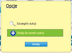 3. Krok 3 Decyzja o dopuszczeniu do aukcji Organizator może podjąć decyzję względem zgłoszenia chęci udziału pozytywną lub negatywną.