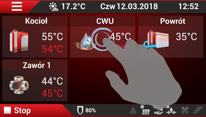 nku 3 zmiany tej dokonujemy w menu "Menu CWU"). rys.