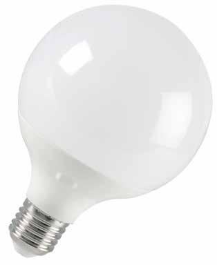 LUMAX Źródła LED globe G120 Reflektory LED R50 30 000 h >15 000 30 000 h >20 000 30 000 h >20 000 ø 120 ø 95 ø 50 83 mm 156 mm 137 mm