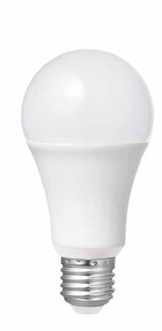20 Years Lifetime ~85% Energy Save 2 Years Guarantee klasyczne A60 i A65 Źródła LED 30 000 h >20 000 ø 65 ø 60 ø 60 135 mm 120 mm 108 mm A65 17W A60 15W 12W dim A60 12W 10W 7W LL106 LL106N LL106C 17W