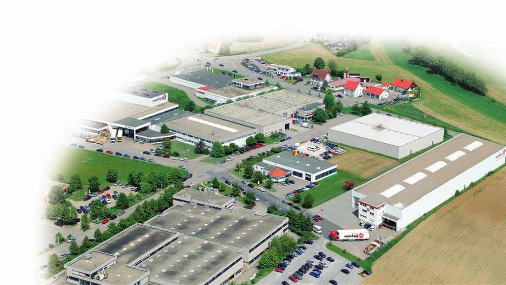 PREZENTACJA GRUPY ROSENBERG Siedziba Od 1981 roku siedziba firmy Rosenberg Ventilatoren GmbH oraz g ówny zak ad produkcyjny znajduje si