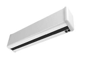 Kurtyny powietrzne Kurtyny Minibel WysokoÊç zawieszenia: do 1,7 m Nagrzewnica WydajnoÊç Moc cieplna Masa [m 3 /h] [kw] [kg] 600 A F25-06000 Zimna 400 8 265 900 A F25-09000 Zimna 600 12 346 600 E