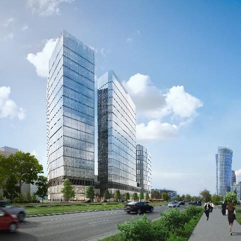 Projekty w budowie Projekt: THE WARSAW HUB The Warsaw Hub (znany wcześniej pod roboczą nazwą Sienna Towers) będzie zaawansowanym technologicznie i wielofunkcyjnym kompleksem z unikalną i