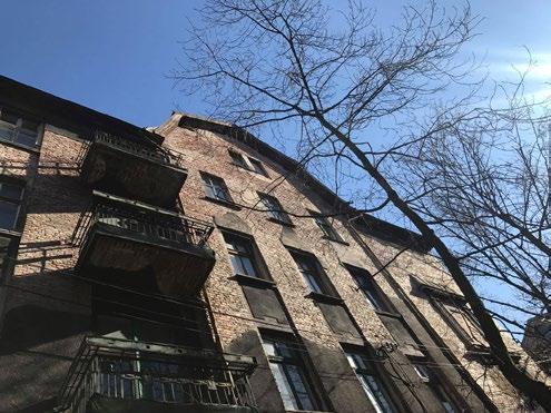 Katowice, ul. Kopernika 3, Styczyńskiego 1, 3 i 5 Kompleks 4 przyległych budynków wzniesionych w 1910 roku.