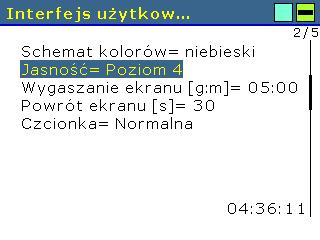 Konfiguracja interfejsu użytkownika Menu > Zarządzanie > Konfiguracja > Interfejs użytkownika Urządzenia zabezpieczające montowane są w miejscach, gdzie panują różne warunki np.