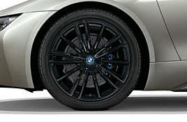 akcent: metalizowany niebieski BMW i lub 2, 3 metalizowany mroźny szary 2, 3 01 02 03 04 05 06 [ 01 ] 20-calowe obręcze kół BMW i ze stopów lekkich Turbine