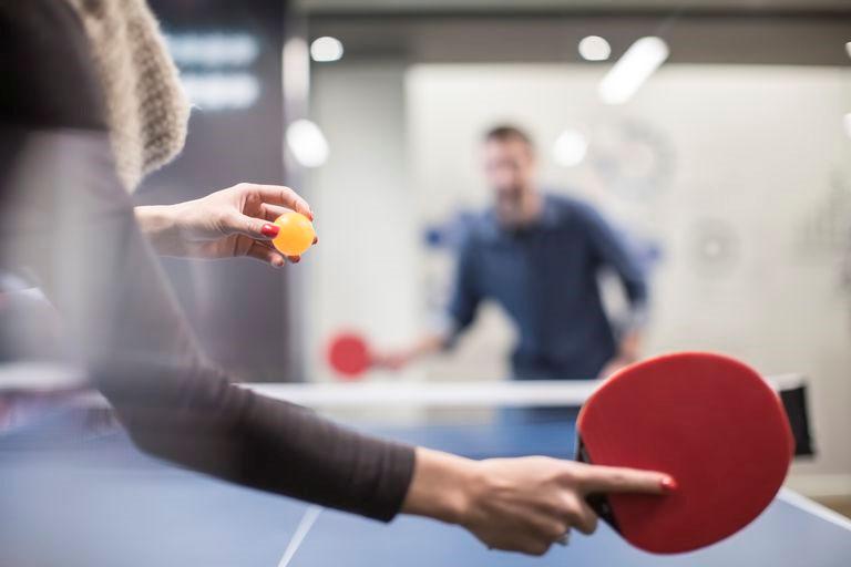 in the sport of table tennis. Everyone is welcome! We play every Thursday at 8:15pm in McGowan Hall. For more Information, call Anna Harmata 773 545 8840 x 105.