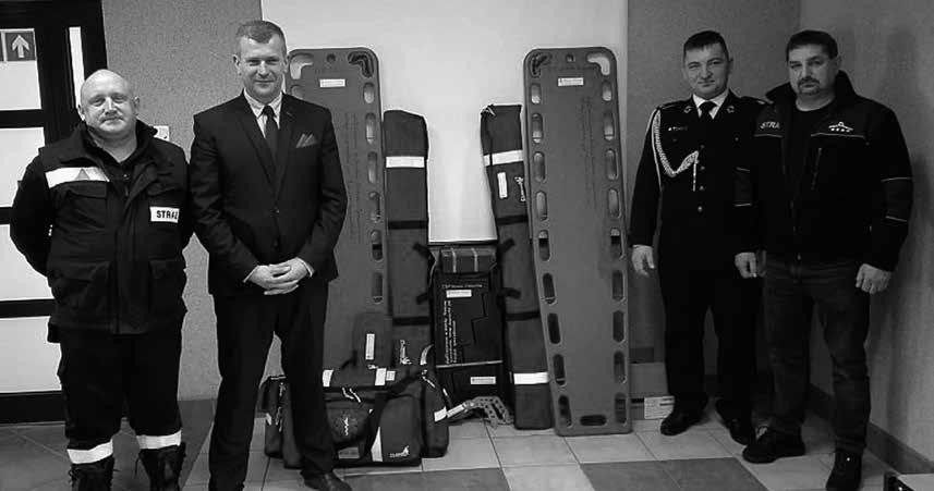 Zgodnie z rozdziałem sprzętu i wyposażenia dokonanym przez Komendę Miejską Państwowej Straży Pożarnej w Białymstoku druhowie z OSP Łupianka Stara otrzymali piłę do cięcia szyb klejonych, druhowie z