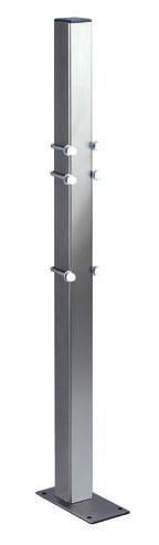 Uchylne poręcze łukowe / Kolumna do uchylnej poręczy łukowej Produkty dodatkowe DOSTĘPNOŚĆ INOX Uchylne poręcze łukowe z podporą lub bez (patrz strony 16 do 18) Satynowe Epoksyd biały Do WC lub